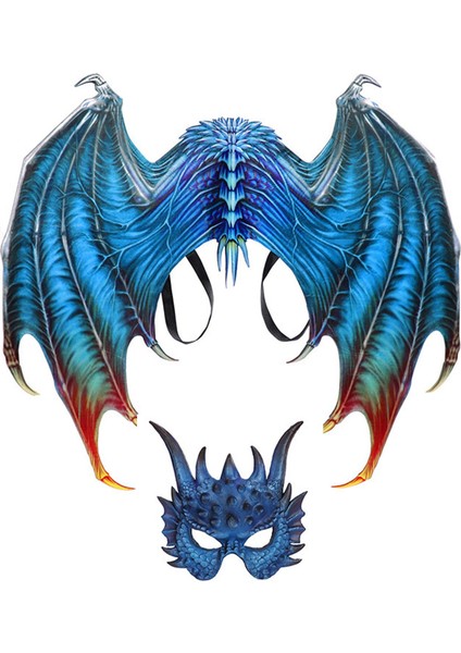 Cadılar I Kostüm Aksesuarları Doğum Günü Icı Giydirme Dragon Face Wing (Yurt Dışından)