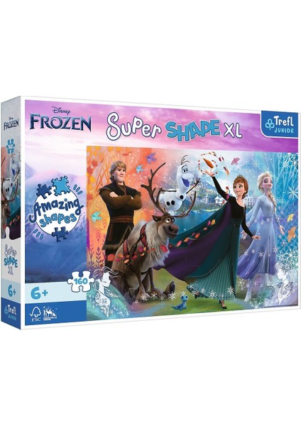 PUZZLE-50022 Frozen 160 Parça Xl Çocuk Puzzle