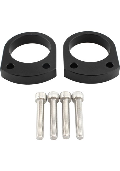 2x Motosiklet 14MM Yükseklik Alüminyum Alaşımlı Bar Kelepçesi (Yurt Dışından)