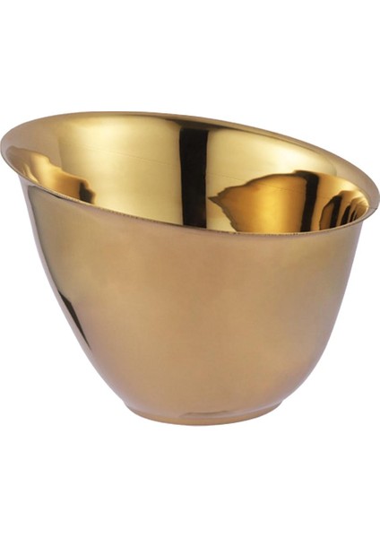 Yemek Servis Kasesi Servis Gereçleri Kırılmaz Mutfak Malzemeleri Konteyner Metal 15 cm Kalın Altın (Yurt Dışından) indirimleri