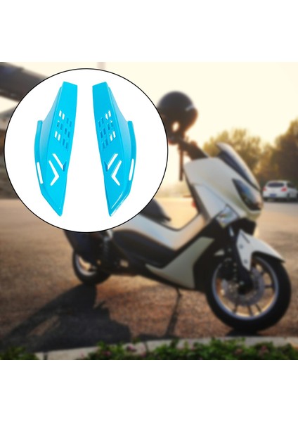 Motosiklet Şık Güçlü Yapışkan Parçalar Mavi (Yurt Dışından)