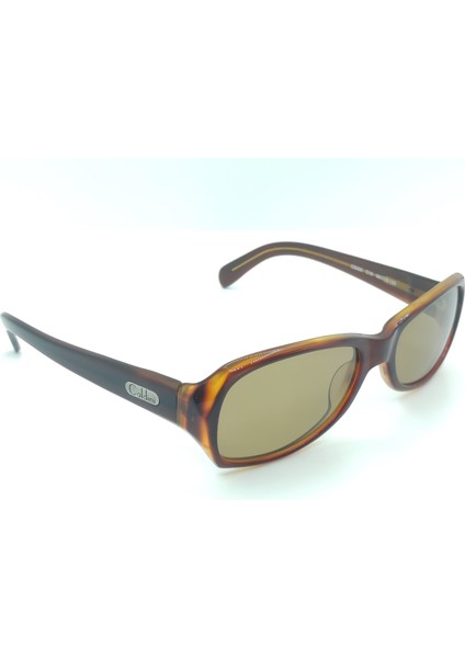 Kadın Kahverengi Desenli Kemik Polarize Güneş Gözlüğü CS006 C16 fiyatları