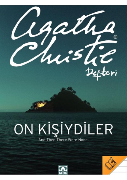 Agatha Christie Defteri - On Kişiydiler, Ciltli Defter