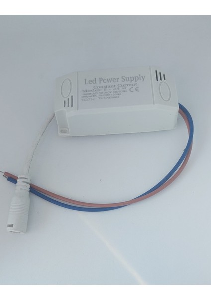 8-24W-WATT LED Panel Driver Trafo Balans - Power LED Sürücü - Spot Panel Cob LED 120MAMPER