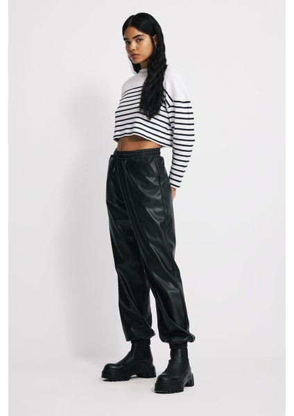 Suni Deri Jogger fırsatları