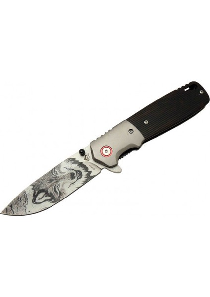 Kurt Desenli Komple Çelik Çakı CM124 21 cm