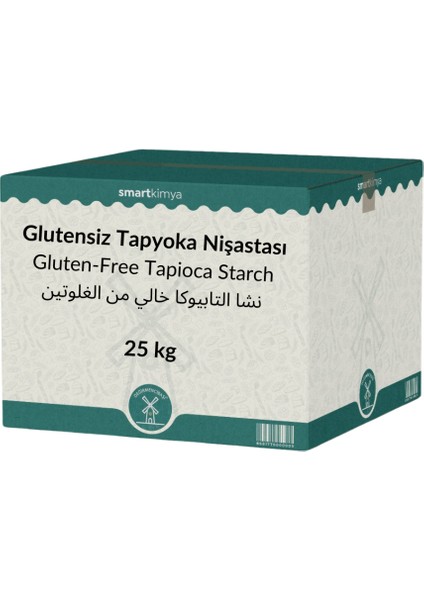 Glutensiz Tapyoka Nişastası 25 kg