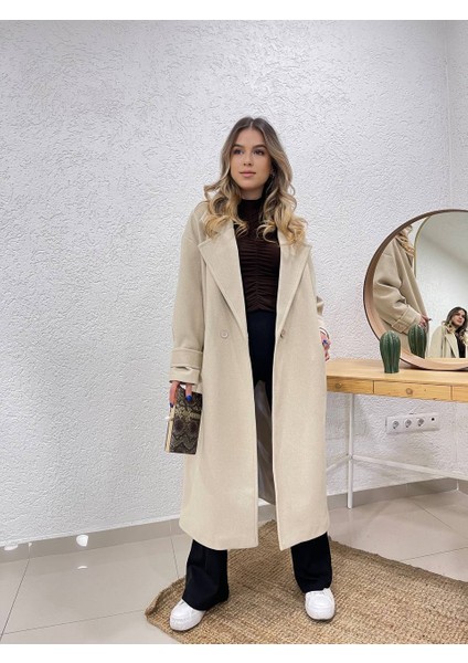 Uzun Kaşe Kadın Kaban modelleri