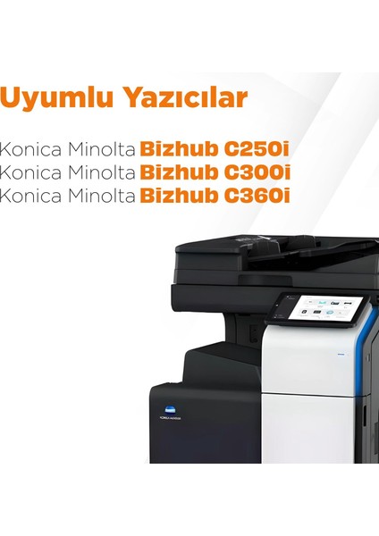 Konica Minolta Bizhub C360I Muadil Drum Ünitesi Takım/ DR-316 / TMX-C360I modelleri