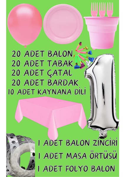 20 Kişilik Doğum Günü Paketi