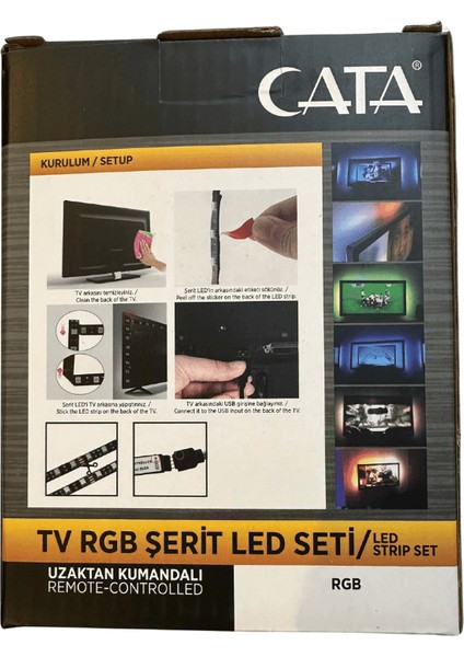 CT-4566 Tv Rgb Şerit LED Seti Kumandalı fiyatları
