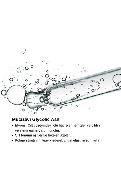 AHA Cilt Leke Giderici & Yaşlanma Karşıtı Peeling Serum 30 ml (Glycolic Acid & Alpha Hydroxy Acids) modelleri