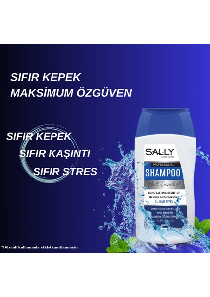 Kepeğe Karşı Etkili Şampuan - Profesyonel Seri - Antidandruff - 200 ML