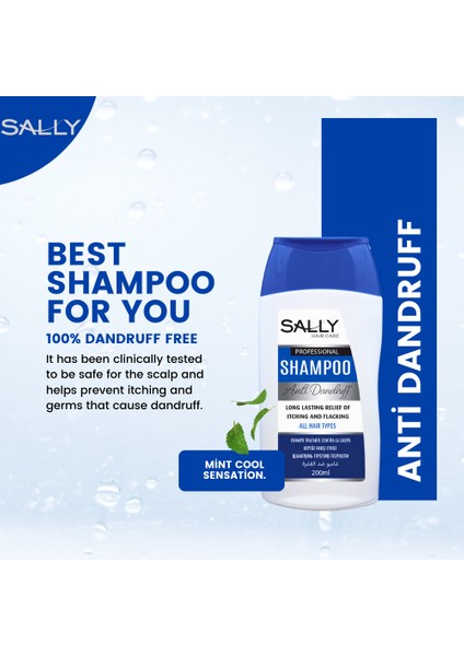 Kepeğe Karşı Etkili Şampuan - Profesyonel Seri - Antidandruff - 200 ML