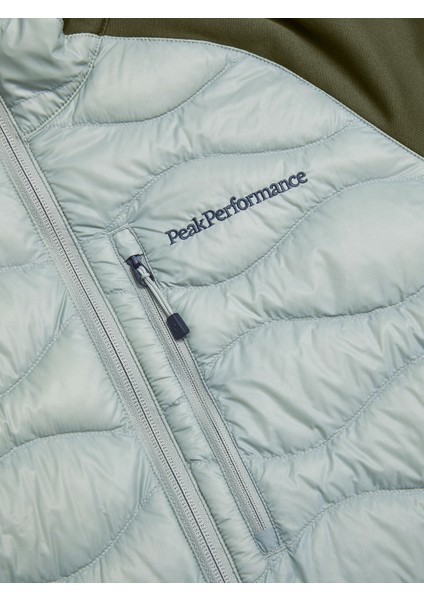 M Helium Down Hybrid Jacket Kadın Yeşil Mont G79119030-30179