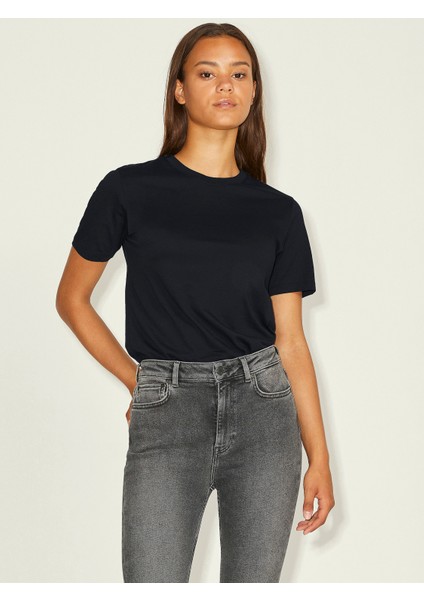 Jxanna Reg Ss Every Tee Jrs Noos Kadın Siyah Tshirt 12200182-02
