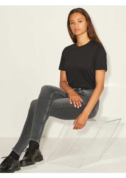 Jxanna Reg Ss Every Tee Jrs Noos Kadın Siyah Tshirt 12200182-02 fırsatları