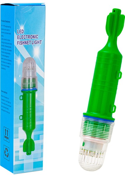 Powermaster 10 Ledli Çift Renk Balıkçı Feneri Domuz Kovucu