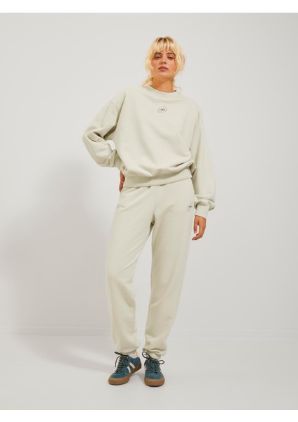 Jxjada Soft Rlx Hw Pants Swt Sn Kadın Beyaz Eşofman Altı 12244364-01