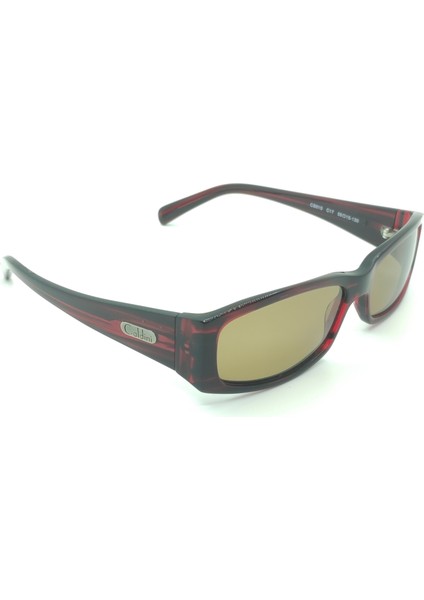 Koyu Kırmızı Kemik Polarize Retro CS015 C17 Kadın Güneş Gözlüğü fiyatları