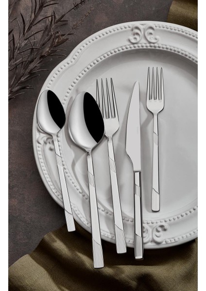 İnci 84 Parça Çatal Kaşık Bıçak Seti 18/10 indirimleri
