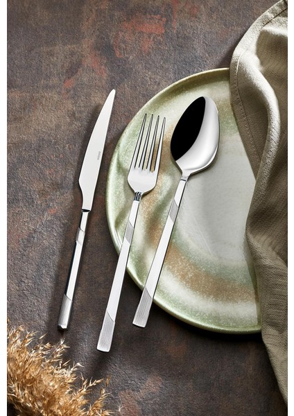 İnci 84 Parça Çatal Kaşık Bıçak Seti 18/10 fırsatları