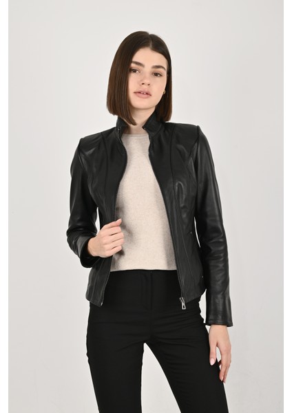 Kadın Deri Mont 8010MDRZ fırsatları