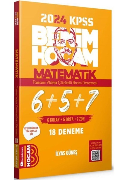 2024 KPSS Matematik Tamamı Çözümlü Deneme