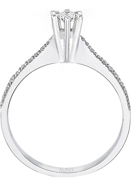 0,27 Karat Pırlanta Yüzük YZKPK140000000077