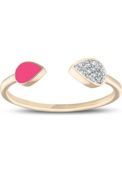 0,07 Karat Pırlanta Yüzük YZKPK140000000023 fiyatları