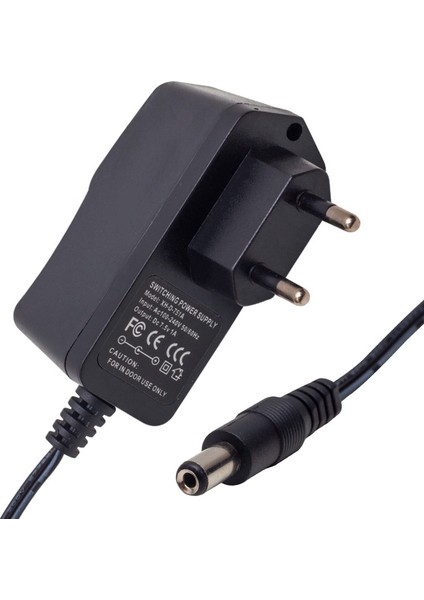 7.5 Volt - 1 Amper 5.5*2.5 Uçlu Priz Tipi Adaptör (81)