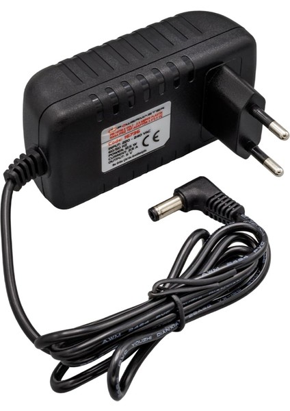 5 Volt - 2.5 Amper 5.5*2.5 Uçlu Plastik Kasa Priz Tipi Adaptör (81)