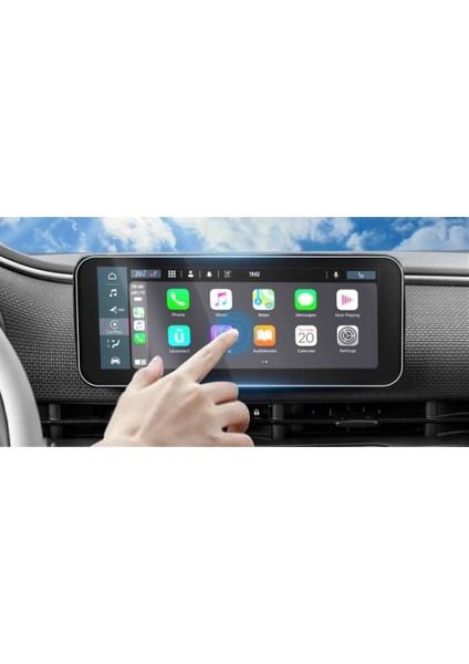 Fiat 500E Elektrikli Multimedya Ekran Koruyucu 10.25 Inç Şeffaf fiyatları