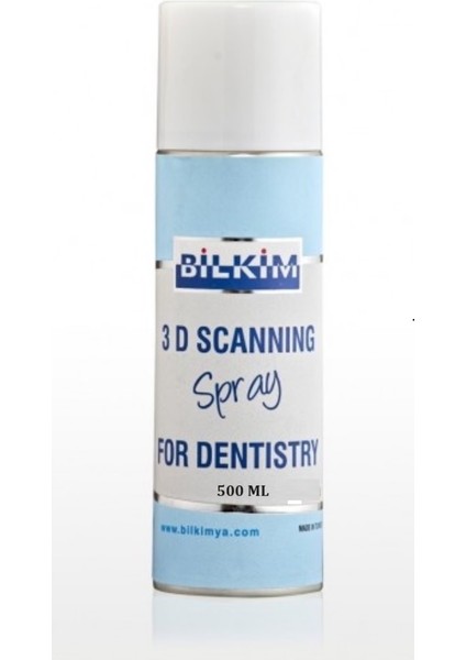 3D Tarayıcı Spreyi - 3D Tarama Spreyi - 3D Scan Spray - 500 ML