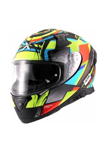 Apex Vivid Kapalı Polikarbon Kask