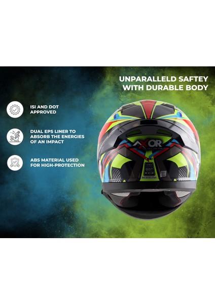 Apex Vivid Kapalı Polikarbon Kask modelleri