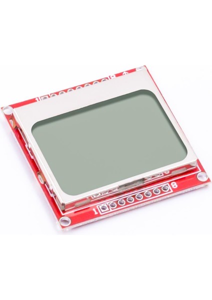 Kırmızı Nokia 5110 84x48 LCD