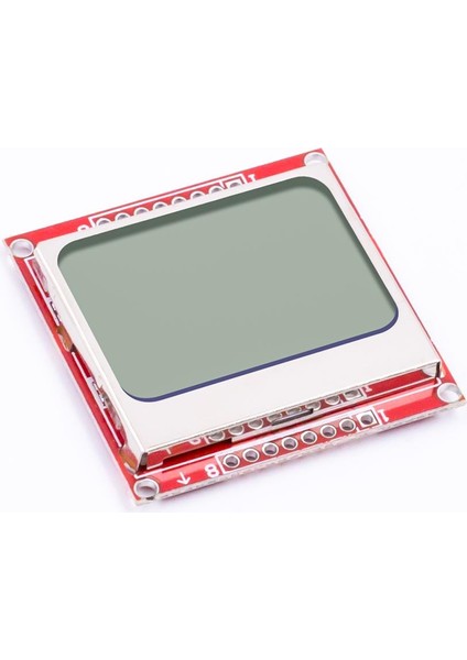 Kırmızı Nokia 5110 84x48 LCD