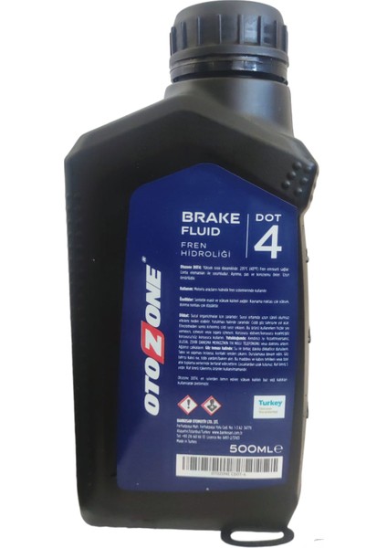 Hidrolik Fren Yağı Dot4 500 ml