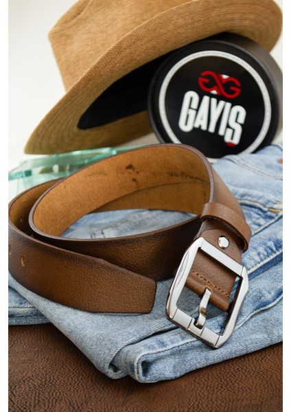 Özel Kutulu| Premium %1oo Deri | Erkek Kot-Kumaş Pantolon Kemeri | Yumuşak Italyan Deri Kemer fırsatları