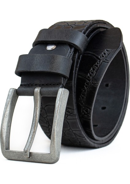 Özel Kutulu| Premium %1oo Deri | Erkek Kot-Kumaş Pantolon Kemeri | Yumuşak Italyan Deri Kemer