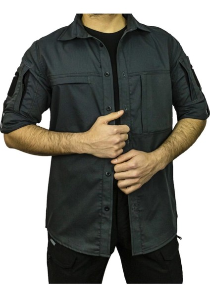 Tactical Gömlek Füme Renk