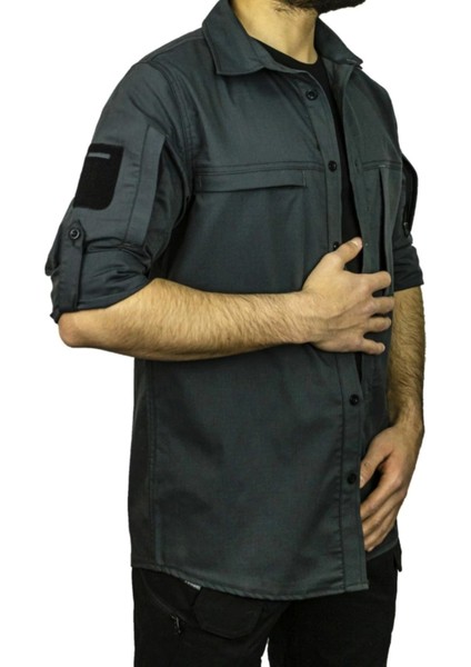 Tactical Gömlek Füme Renk