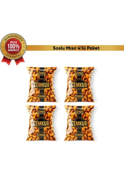 Cemkur Kuruyemiş Soslu Mısır 150GR x 4 Adet