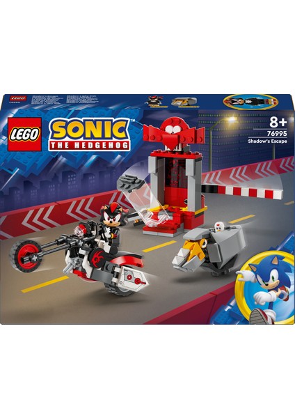® Sonic the Hedgehog™ Shadow the Hedgehog Kaçışı 76995 - 8+ Video Oyunu Seven Çocuklar için Oyuncak Yapım Seti (196 P)