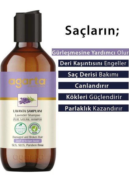 Doğal Lavanta Şampuanı 400 ml