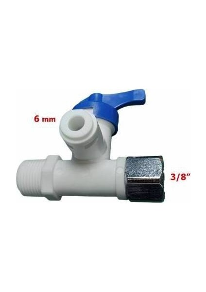 Su Arıtma Cıhazı Hat Alma Aparatı 3/8'', 6 mm Hortum Bağlantılı, Kombo Hat Alma