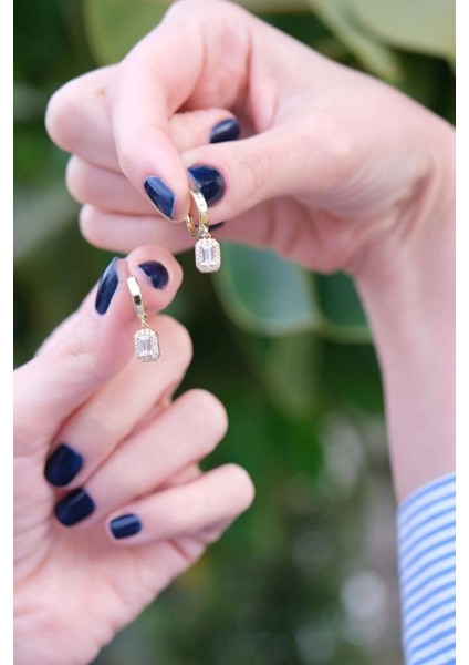 Altın Baget Küpe modelleri