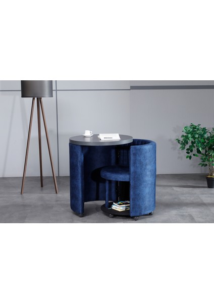 Marvel Tezgahlı Depolama Alanlı Tekerlekli Kumaş Puf - Bench fırsatları