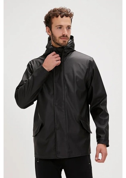 Patrol Raıncoat Lacivert Erkek Mont modelleri